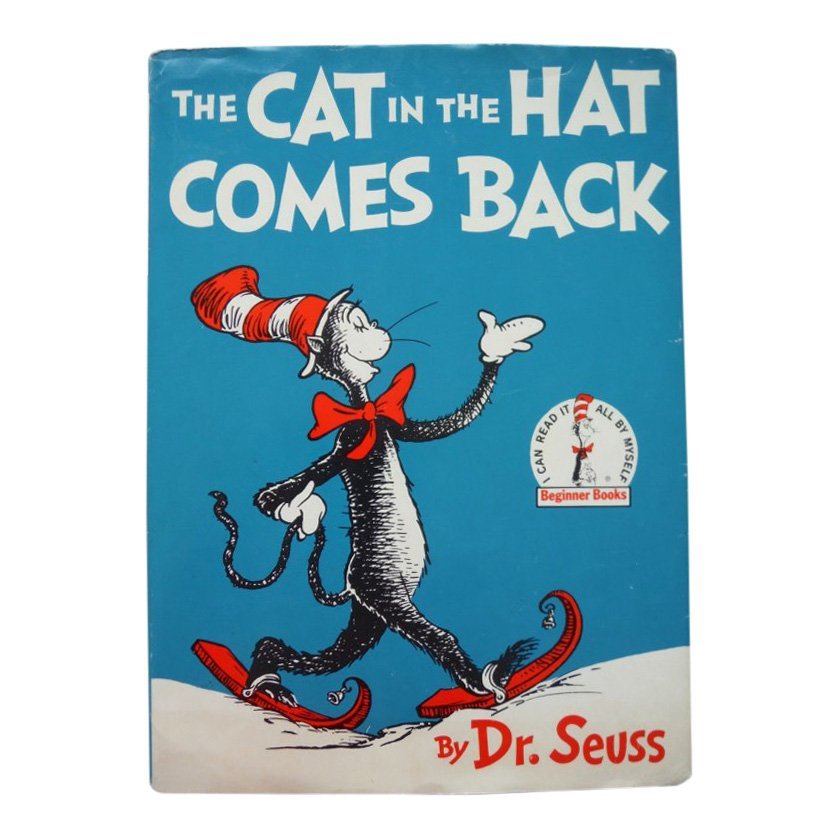 ‘The Cat in the Hat Comes Back’ by Dr. Seuss (1958: Beginner books, B-2) Estimate: $125-$200. Jasper52image