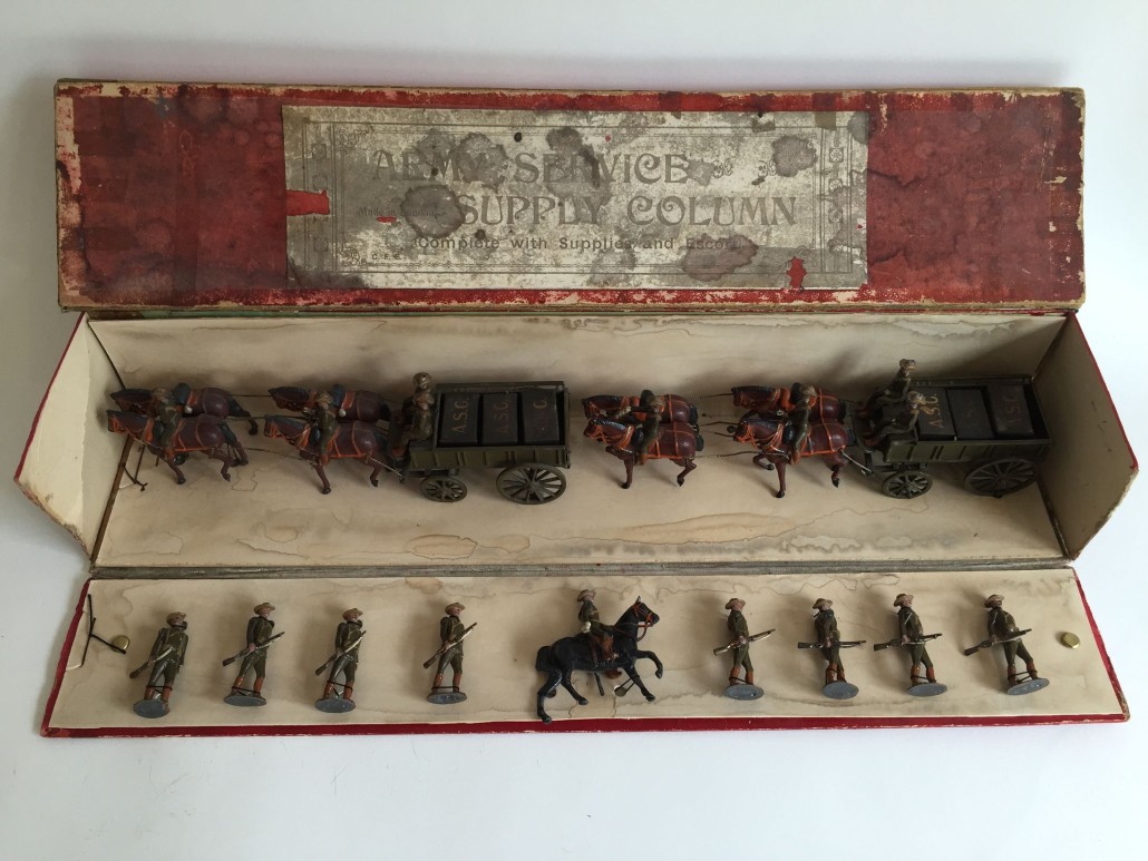 Britains Boer War Supply Column, top lot of the sale, $22,800