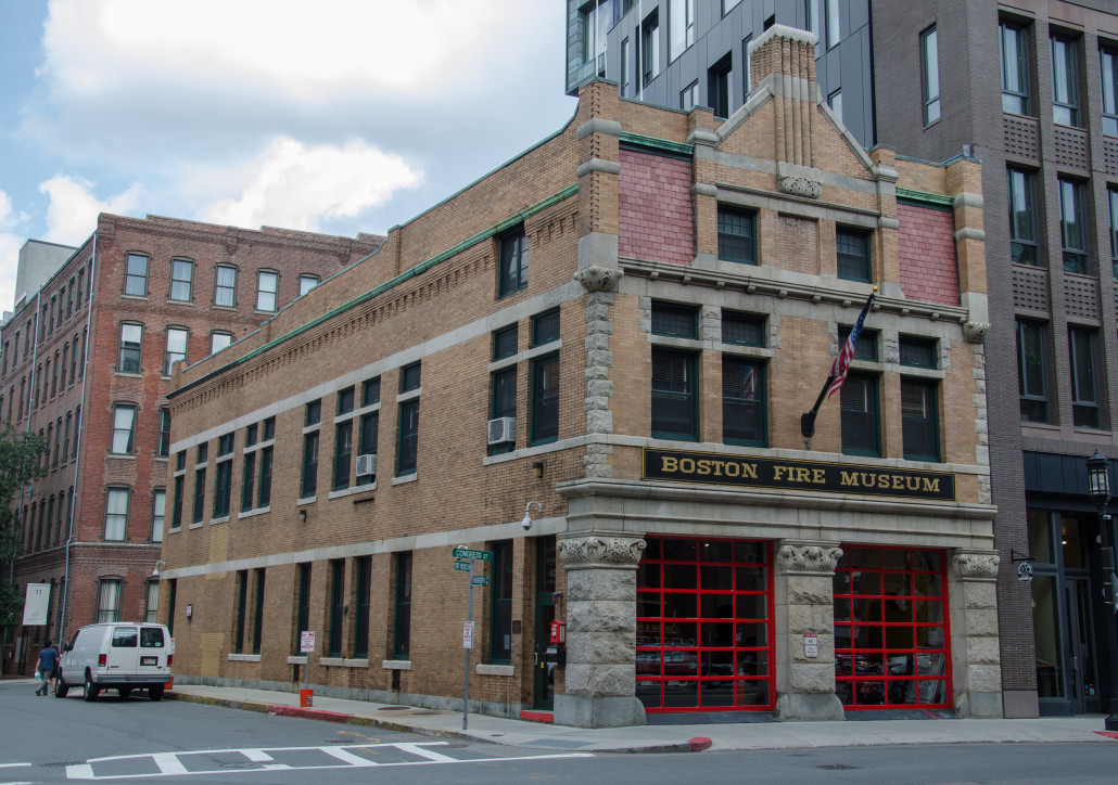 "Boston Fire Museum" by Tim Pierce - Own work. Licensed under CC BY-SA 3.0 via Commons - https://commons.wikimedia.org/wiki/File:Boston_Fire_Museum.jpg#/media/File:Boston_Fire_Museum.jpg