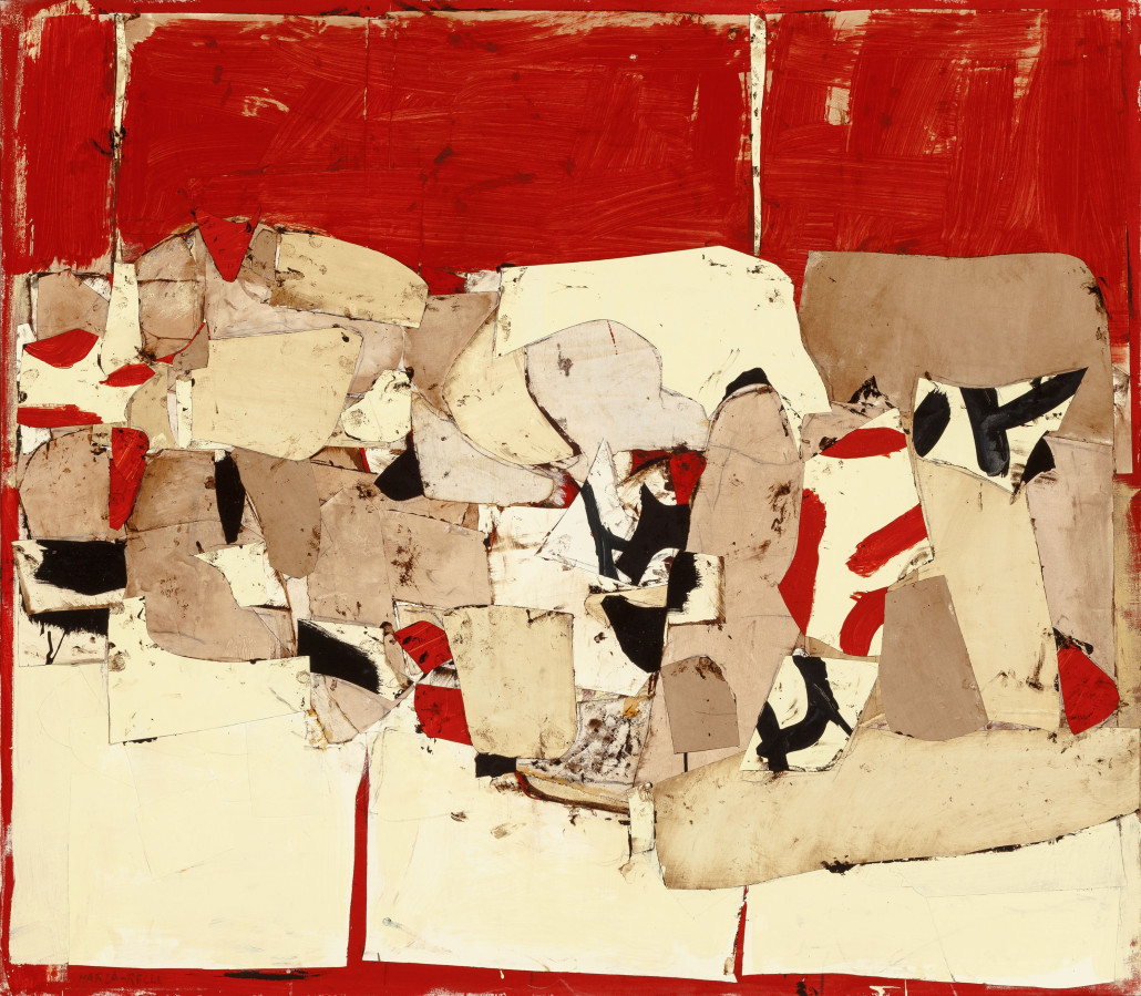 'Sleeping Figure (J-L-16-66),' 1966, by Conrad Marca-Relli sold for $137,000. Heritage Auctons image