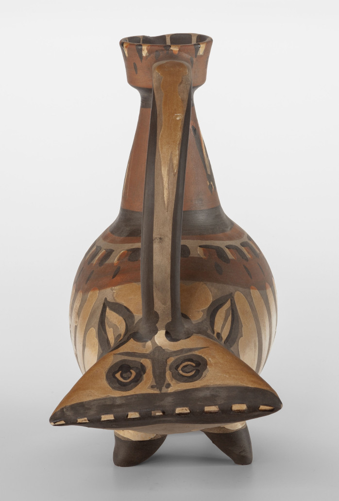 Tarasque, 1954, Pablo Picasso, ceramic vessel .Realized: $50,000. Heritage Auctions image