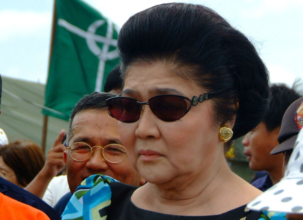 Imelda Marcos, photographed in 2006. U.S. Navy photo by Journalist 2nd Class Brian P. Biller, courtesy of Wikimedia Commons