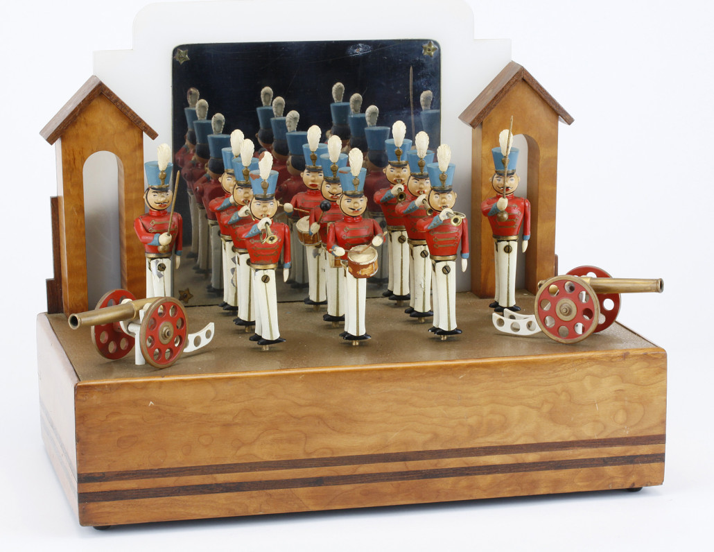 Baranger Studio motion display ‘Wooden Soldiers,’ introduced in 1950, est. $5,000-$6,000