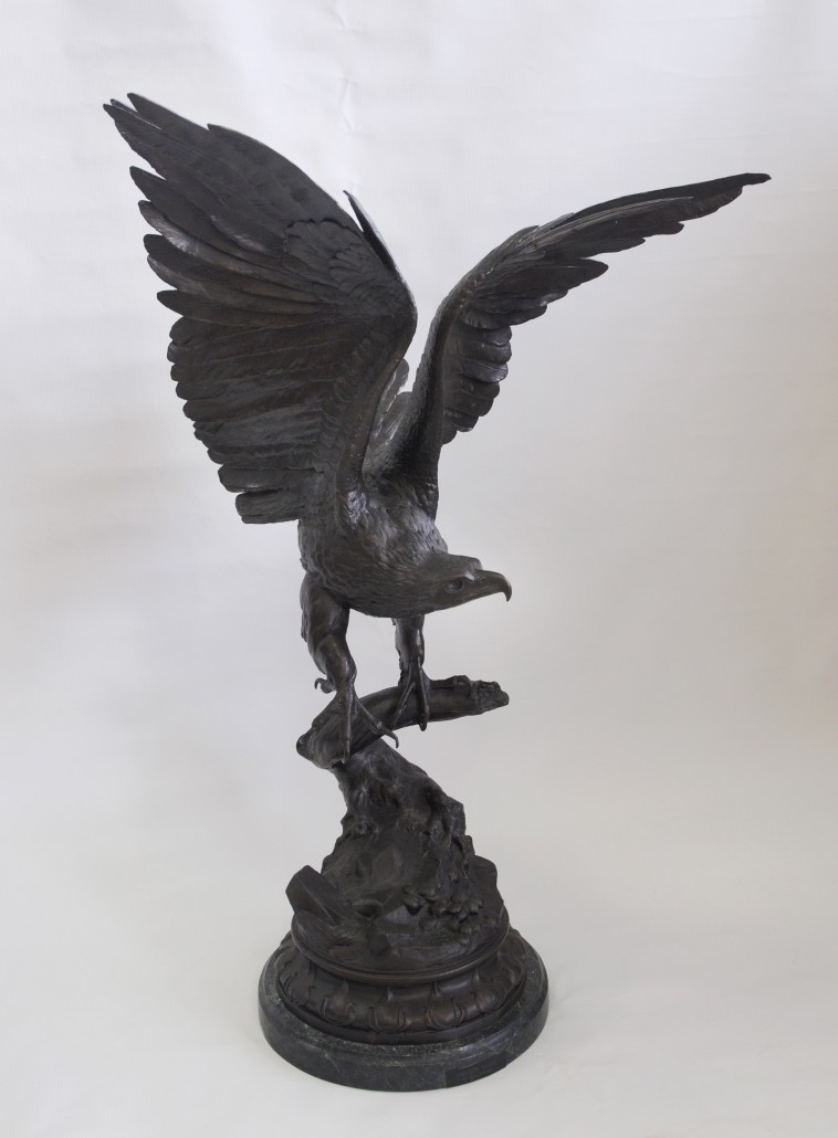 Max Turner, bronze, 21in x 32in, signed. Associate Auctions image 