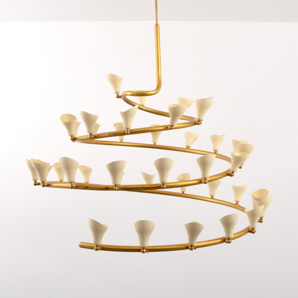 Gino Sarfatti for Arteluce (Italy) chandelier, $23,750