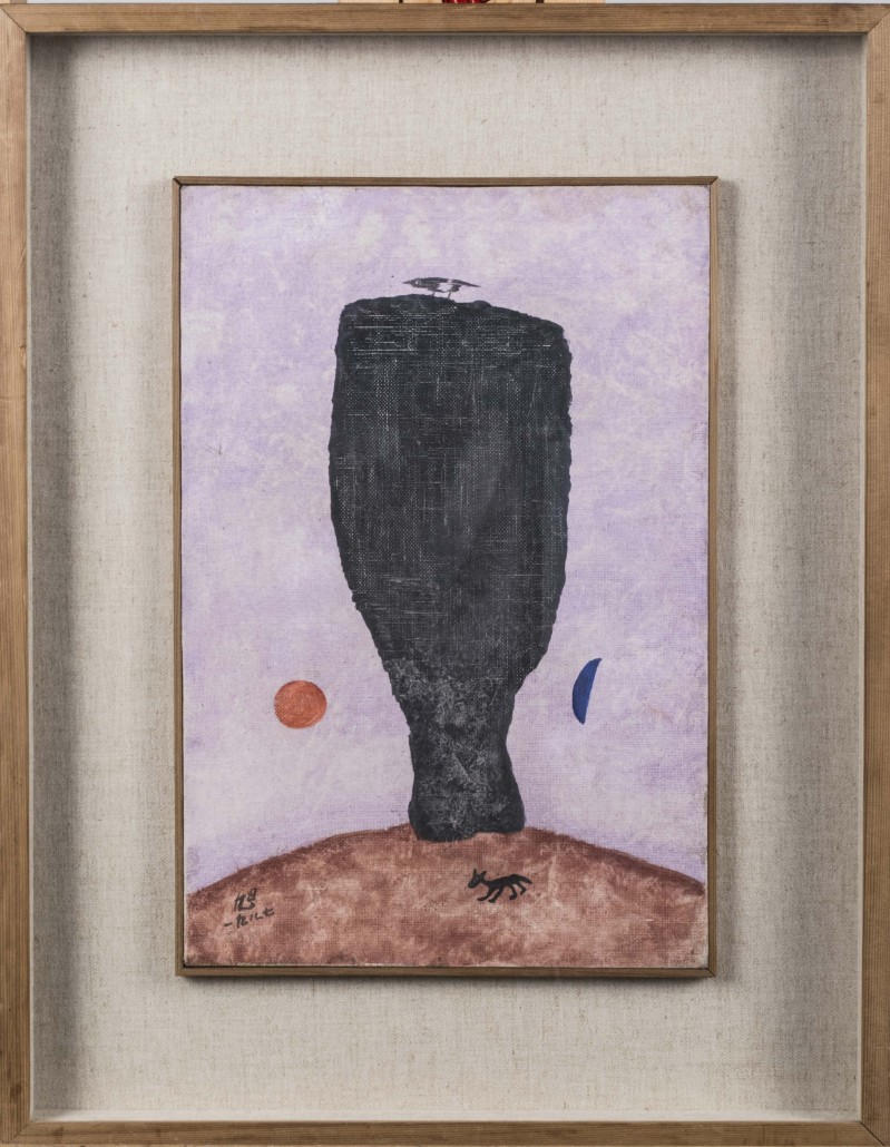 Chang Ucchin (Korean, 1918–1990), untitled, oil on canvas. Sold for $18,000. Capo Auction Fine Art and Antiques image