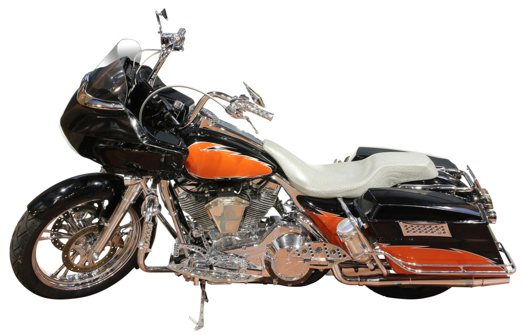 This 2005 Harley-Davidson FLTRI Road Glide Custom will be offered for $15,000-$25,000. Clars Auction Gallery image