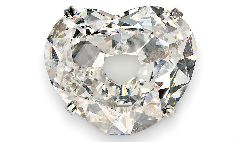 Heart-shaped diamond