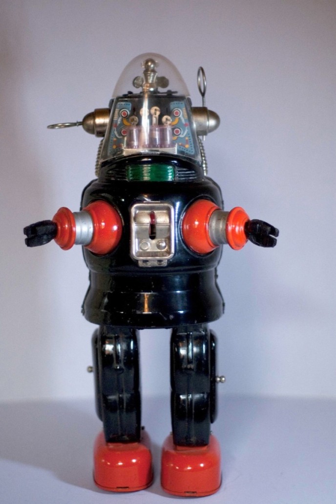 Robby the Robot by Nomura, 1956, estimated at £400-£600 Photo Ewbank’s Auctioneers