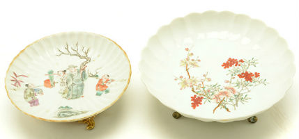 Bidding on Famille Rose dishes blossoms at $100,300 for Michaan’s